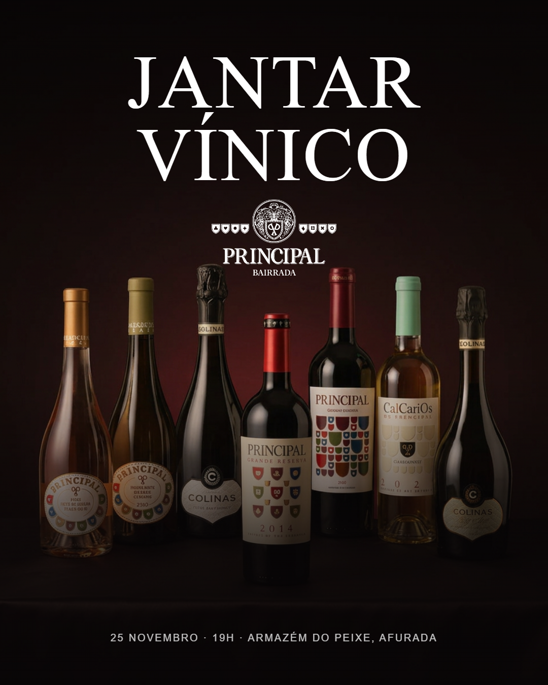 Jantar Vínico no Armazém do Peixe